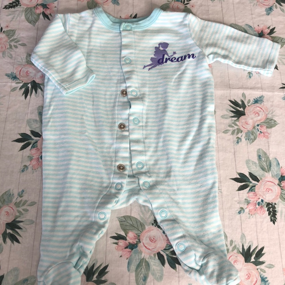 Newborn baby girl sleeper